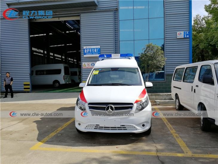 Gasoline Engine Mercedes Benz Ambulance