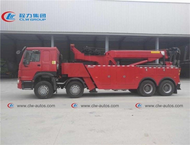 Heavy Duty Sinotruk Howo 12-wheel 50t Tow Truck