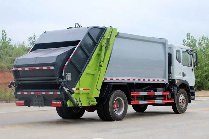 FAW 12, 000 Liters 12 Cbm Compactor Garbage Truck