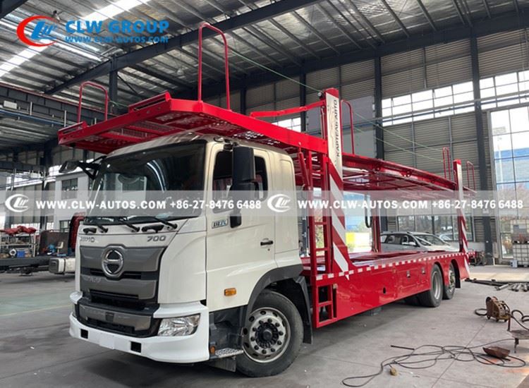 HINO 6X2 5-6 Units SUV Cars Transport Truck