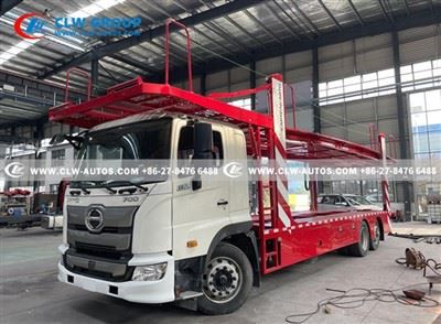 HINO 6X2 5-6 Units SUV Cars Transport Truck best