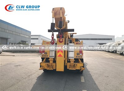 HongYan 8x4 50 Tons Rotary Road Wrecker Recovery Tow Truck