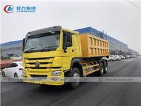 Howo RHD 20cbm Waste Recycling 20m3 Hook Lift Garbage Truck