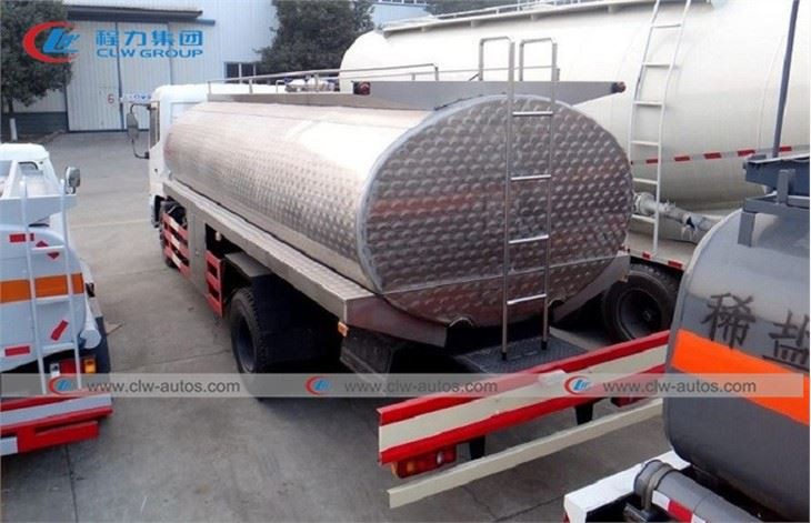 Isuzu 5cbm 5,000Liters Stainless Steel Oil Tanker Fuel Dispenser Truck