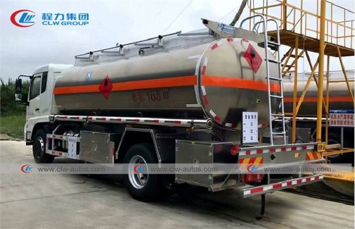 Isuzu 5cbm 5,000Liters Stainless Steel Oil Tanker Fuel Dispenser Truck