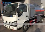 Isuzu 5cbm 5,000Liters Stainless Steel Oil Tanker Fuel Dispenser Truck