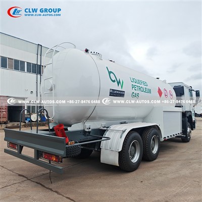 HOWO 10 Ton Propane Tanker Truck To Malawi price