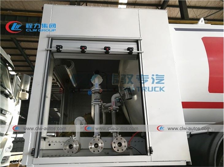 Howo 10-wheel 24000L Propane Tank Truck