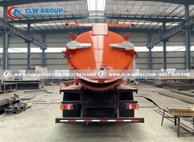 HOWO 10cbm Jurop Pump Vacuum Sewage Truck
