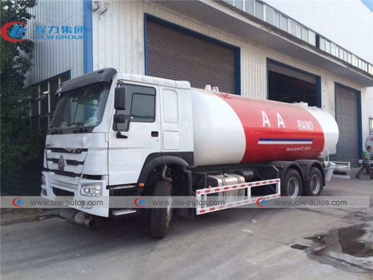 HOWO 10tons LPG Dispenser Truck