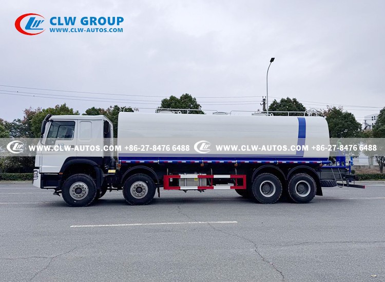 HOWO 12 Wheeler 35000L Water Cart Truck
