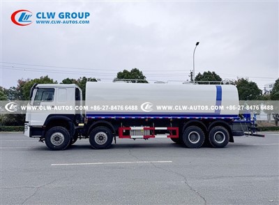 HOWO 12 Wheeler 35000L Water Cart Truck