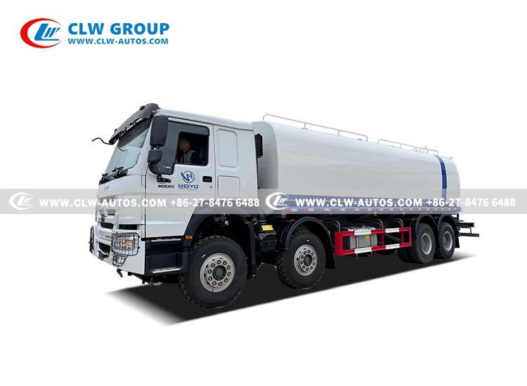 HOWO 12 Wheeler 35000L Water Cart Truck