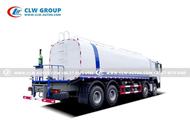 HOWO 12 Wheeler 35000L Water Cart Truck