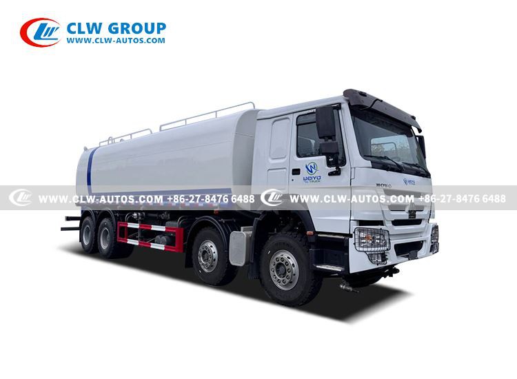 HOWO 12 Wheeler 35000L Water Cart Truck