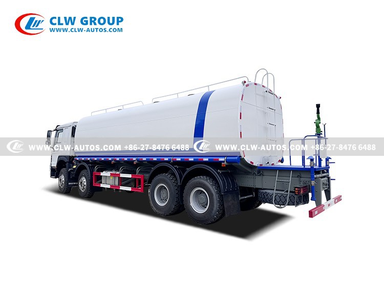 HOWO 12 Wheeler 35000L Water Cart Truck