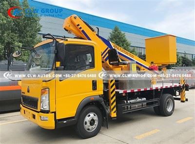 HOWO 12M 40FT Elevated Work Platform Truck