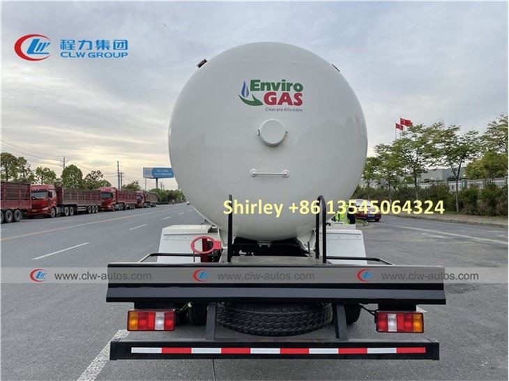 Howo 15000L LPG Bobtail Tanker Truck