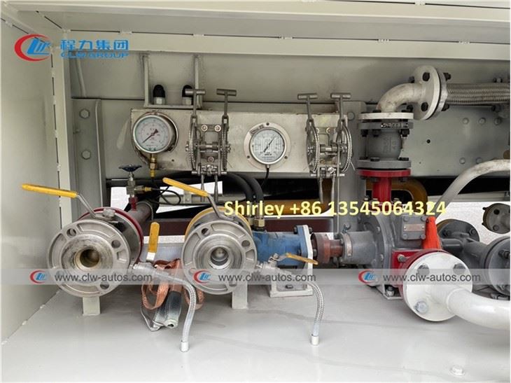 Howo 15000L LPG Bobtail Tanker Truck