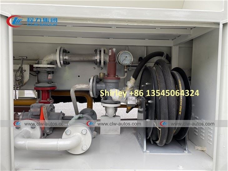 Howo 15000L LPG Bobtail Tanker Truck