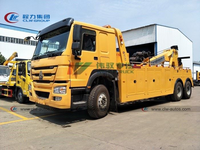 Howo 20 Tons Rotator Towing Wrecker Truck