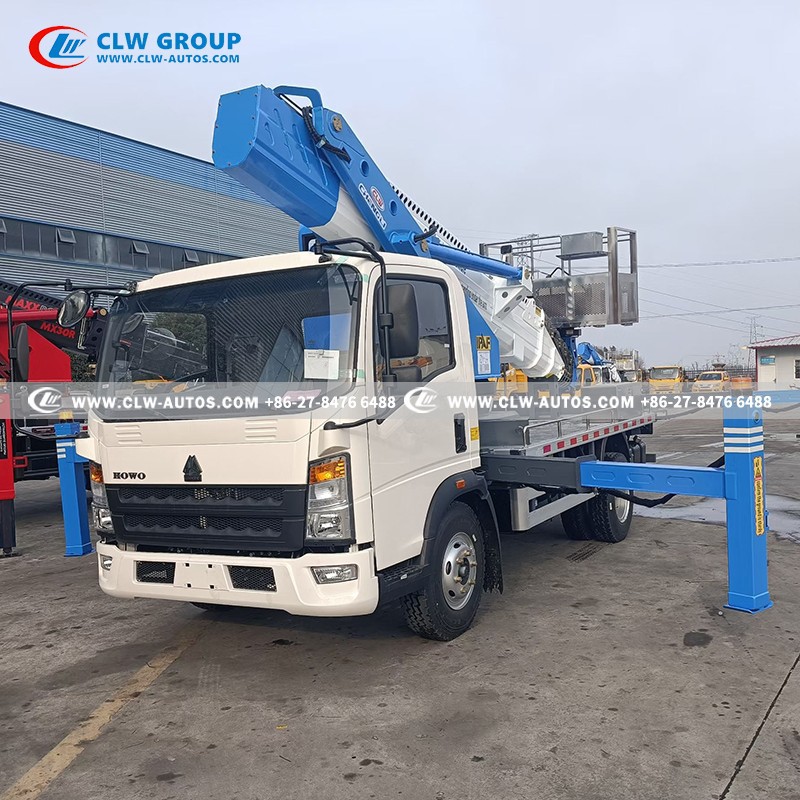 HOWO 28m Aerial Platform Truck