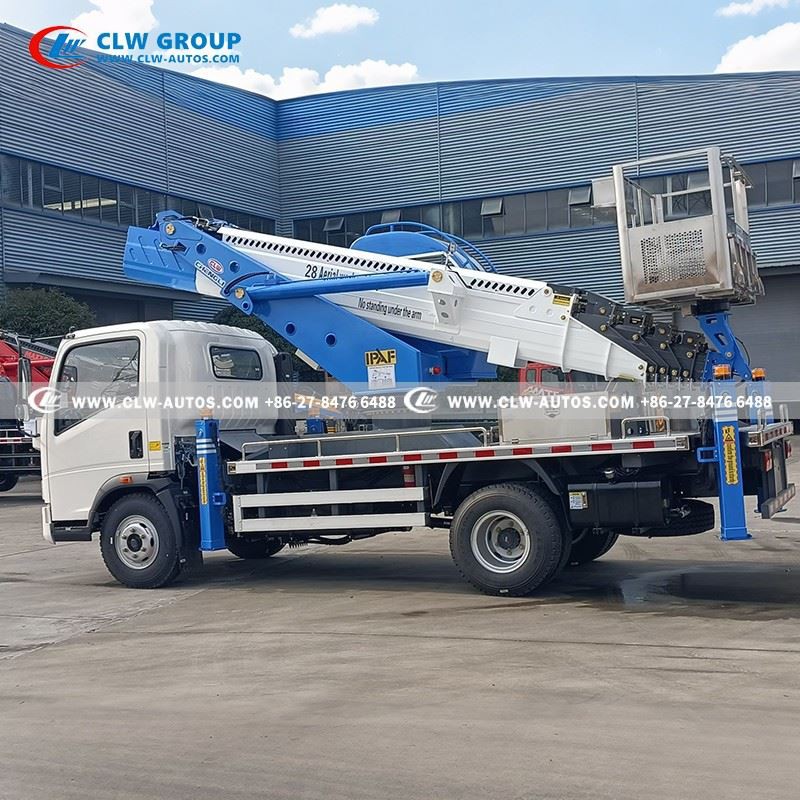 HOWO 28m Aerial Platform Truck