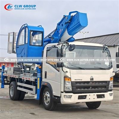 HOWO 28m Aerial Platform Truck high quality