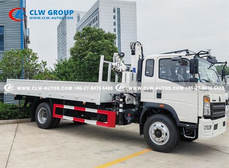 HOWO 3 Ton Crane Truck
