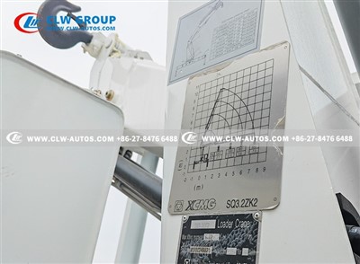 HOWO 3 Ton Crane Truck