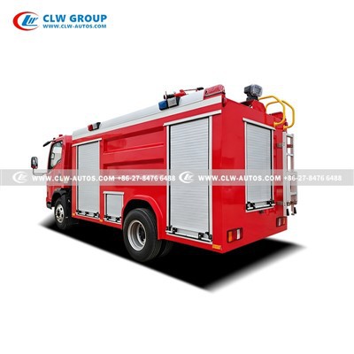 6HOWO 3 Ton Water Water Tank Fire Truck