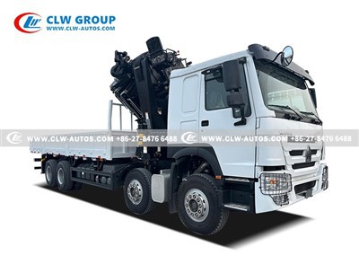 HOWO 43Tons Knuckle Boom Crane Truck