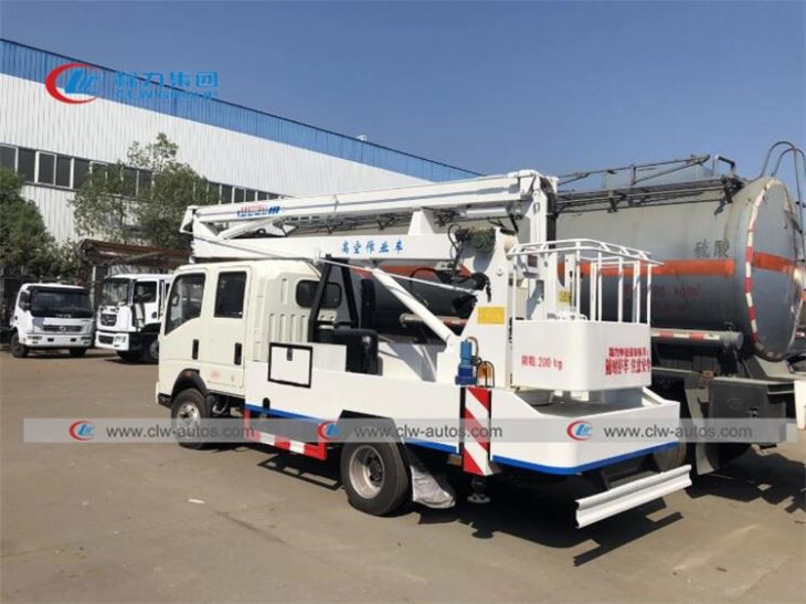 HOWO 45FT 14Meters Aerial Bucket Truck