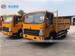 Howo 4Tons Cylinder Transport Cargo Truck