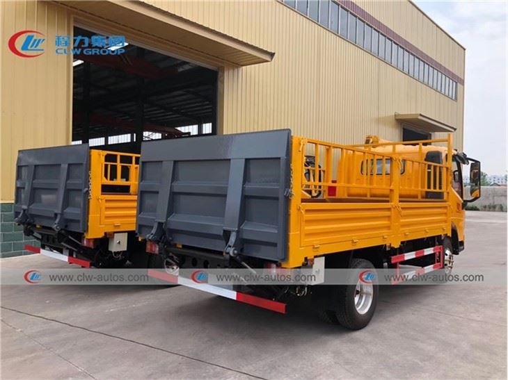 Howo 4Tons Cylinder Transport Cargo Truck