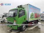 Howo 4X2 5Tons Freezer Cooling Van Truck