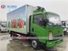 Howo 4X2 5Tons Freezer Cooling Van Truck