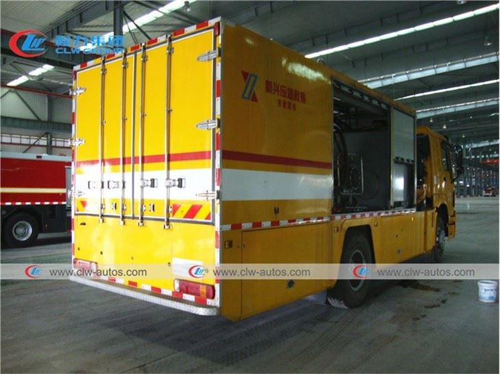 HOWO 4x2 Municipal Drainage and Rescue Truck