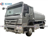HOWO 4X2 Left Hand Drive 10000liters 10cbm Water Bowser Water Tank Truck