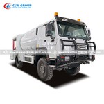 HOWO 4WD 10m³ Lube Refueler Truck