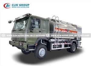 HOWO 4x4 15000L Aviation Jet A1 Refueling Tank Truck
