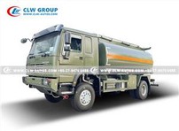 HOWO 4x4 Off Road 15000L Fuel Bowser Refueling Tank Truck