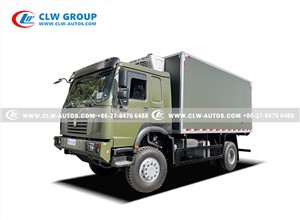 HOWO 4X4 Off Road 15Tons Refrigerated Truck