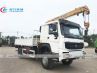 Howo 4X4 Off Road 4Tons Telescopic Crane Truck
