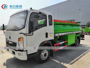 Sinotruk Howo 5000L Diesel Fuel Tanker Truck