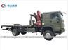 HOWO 5Tons Flatbed Towing Truck With Sany Crane