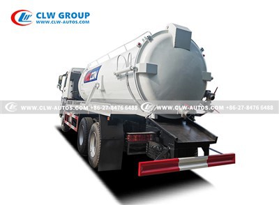 HOWO 6X4 16CBM Sewage Vacuum Suction Truck