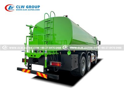 FAW 6X4 380HP 25tons 25cbm 25,000L Water Bowser Truck For Sale