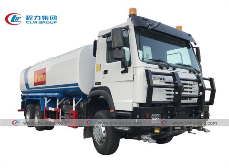 HOWO 6x6 Off Road 20Tons Water Sprinkler Truck