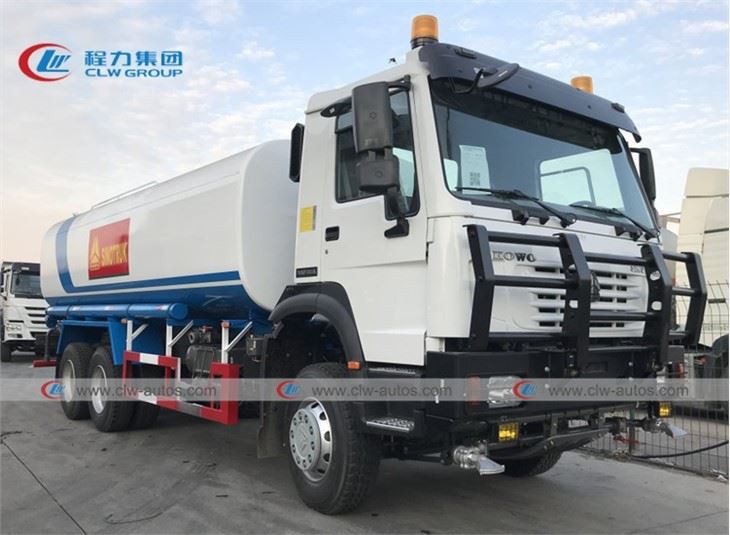HOWO 6x6 Off Road 20Tons Water Sprinkler Truck